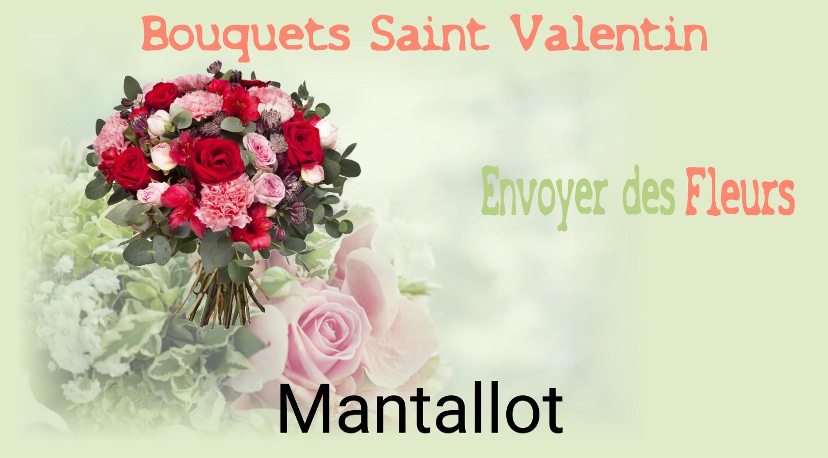 Roses de Saint-Valentin livrées à Mantallot